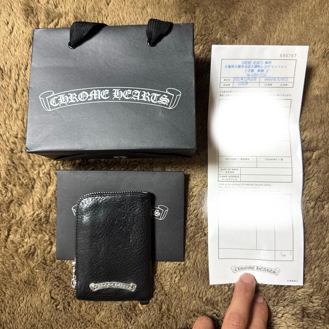 クロムハーツ　ジップタイニーウォレット