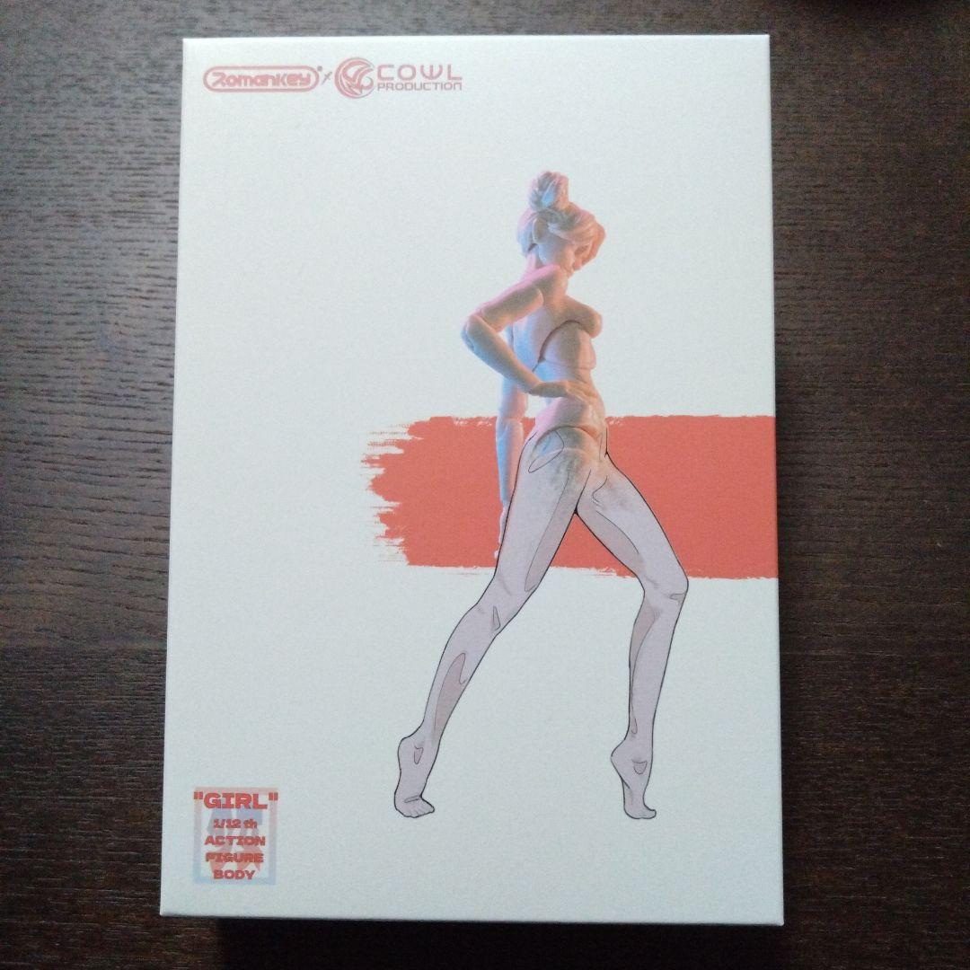 Romankey x COWL 1/12 超可動女性素体 イエロースキン