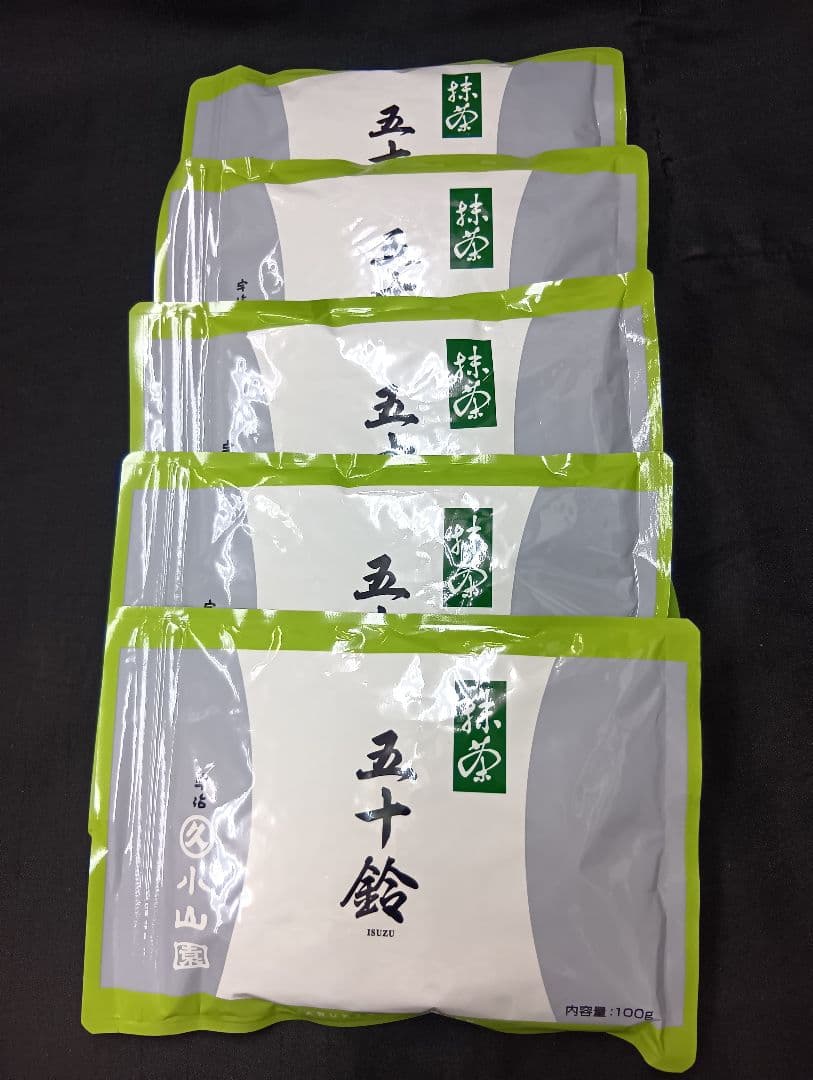五十鈴１００㌘５袋丸久小山園抹茶 丸久小山園 五十鈴 – 宇治製茶株式会社