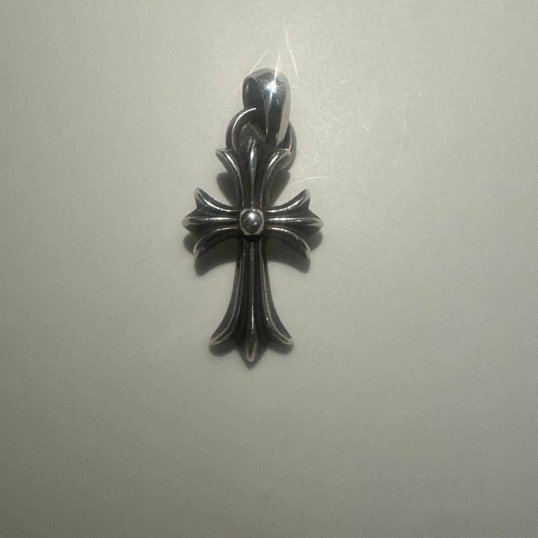 スモールchクロスペンダントトップシルバー正規品 CHROME HEARTS（クロムハーツ） CHクロス スモール SM ペンダント with