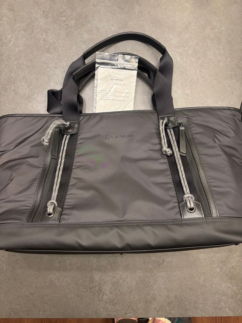 新品未使用　レクサス　LEXUS トートバッグ(ボンディング)ブラック