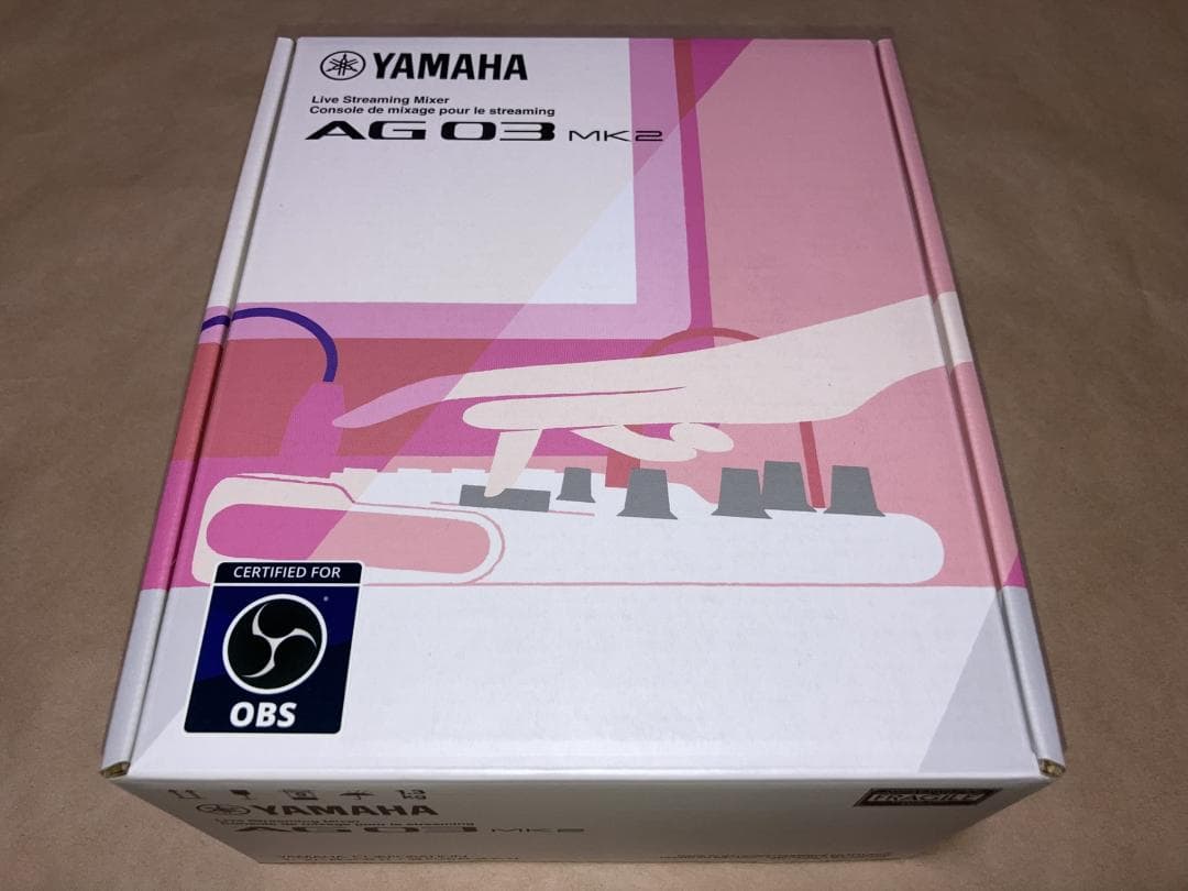 [新品] YAMAHA AG03 MK2 (ホワイト) オーディオミキサー