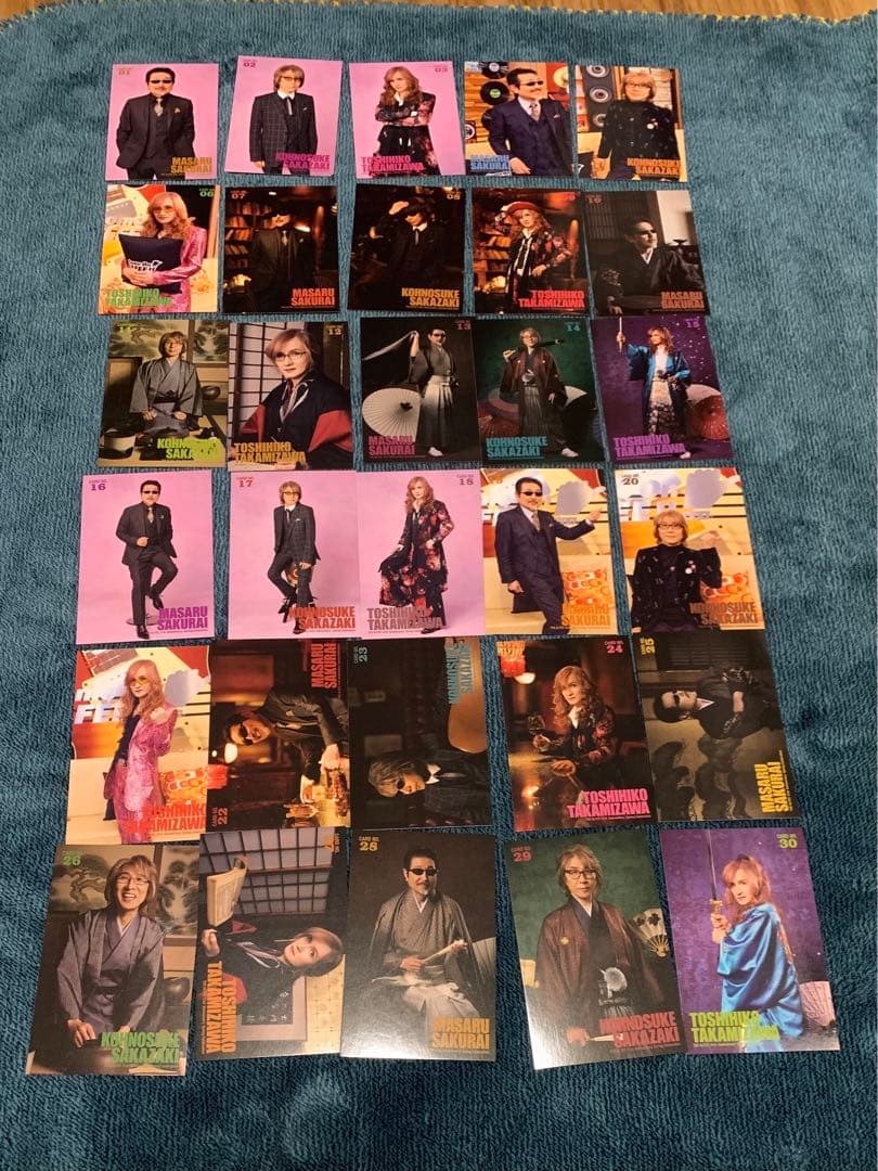 THE ALFEE 2025 春　トレカ コンプリート　高見沢　桜井　坂崎