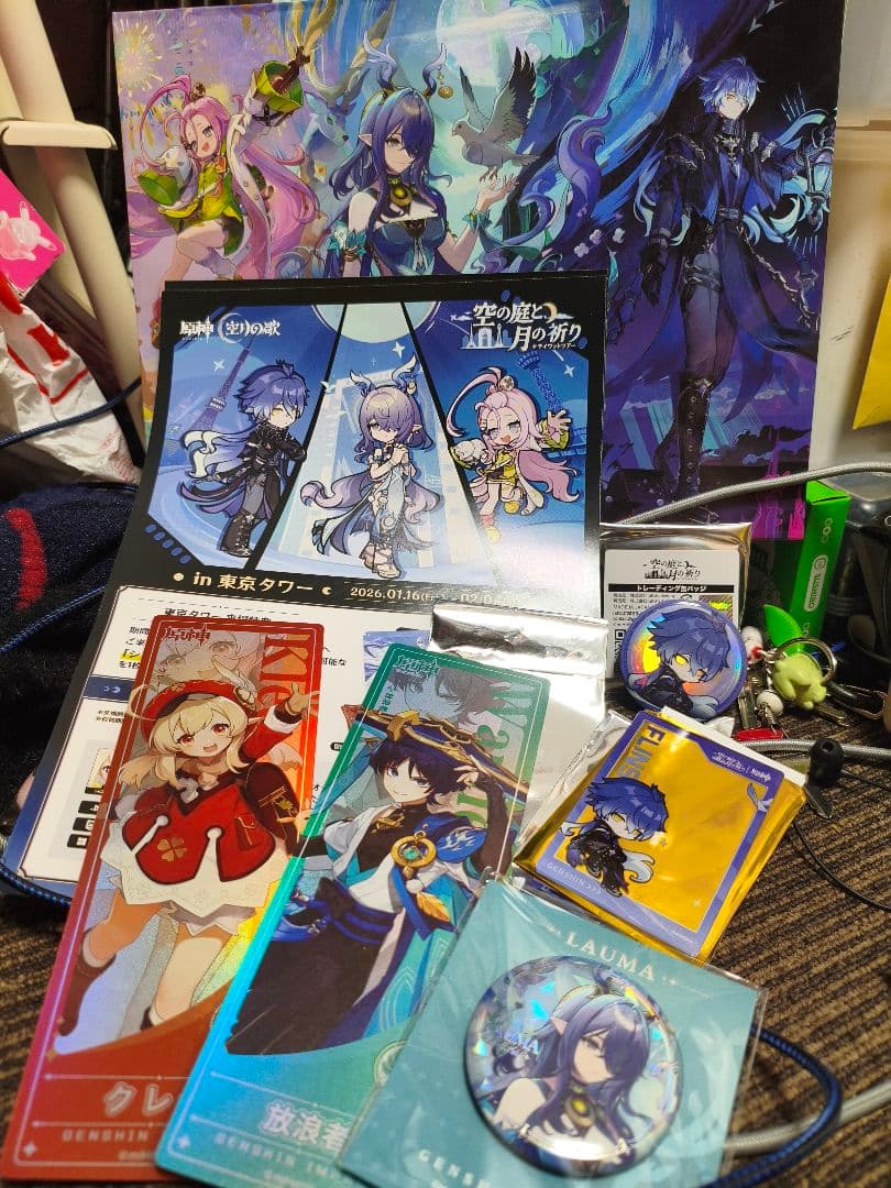 原神 東京タワー グッズ　セット 放浪者　クレー　ラウマ　フリンズ　公式 原神 東京タワー グッズ セット 放浪者 クレー ラウマ フリンズ 公式