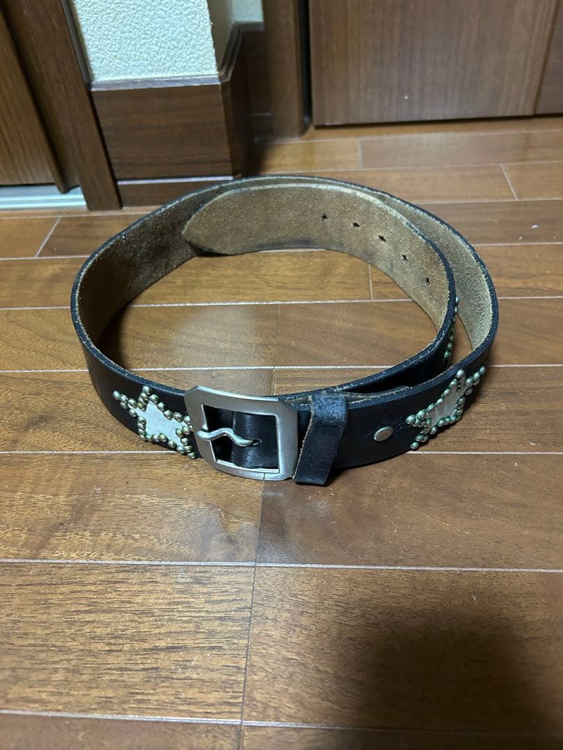 ウルフズヘッド M&M コラボ スタッズベルト スペシャル - メルカリ