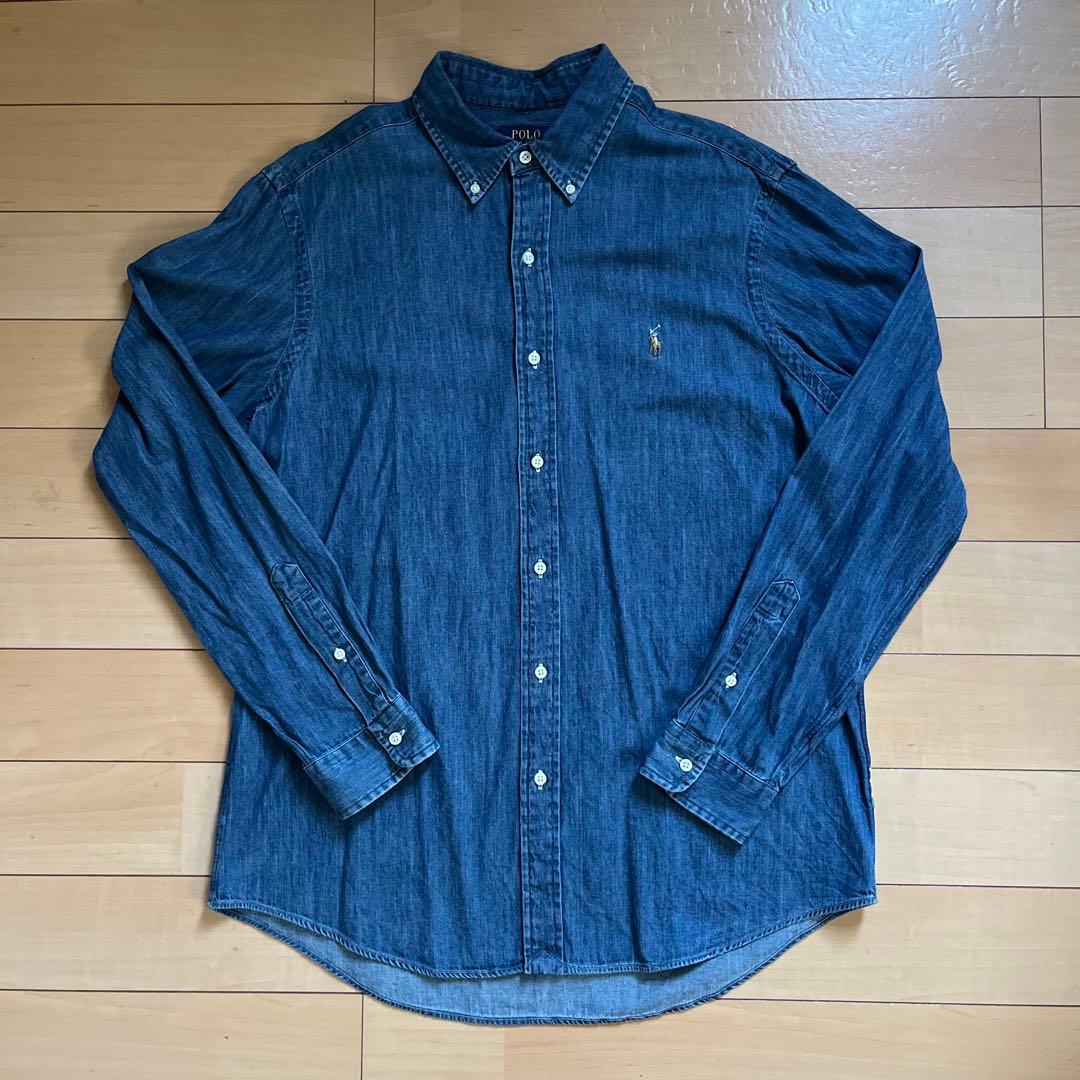【Lサイズ】Polo Ralph Lauren デニムシャツ