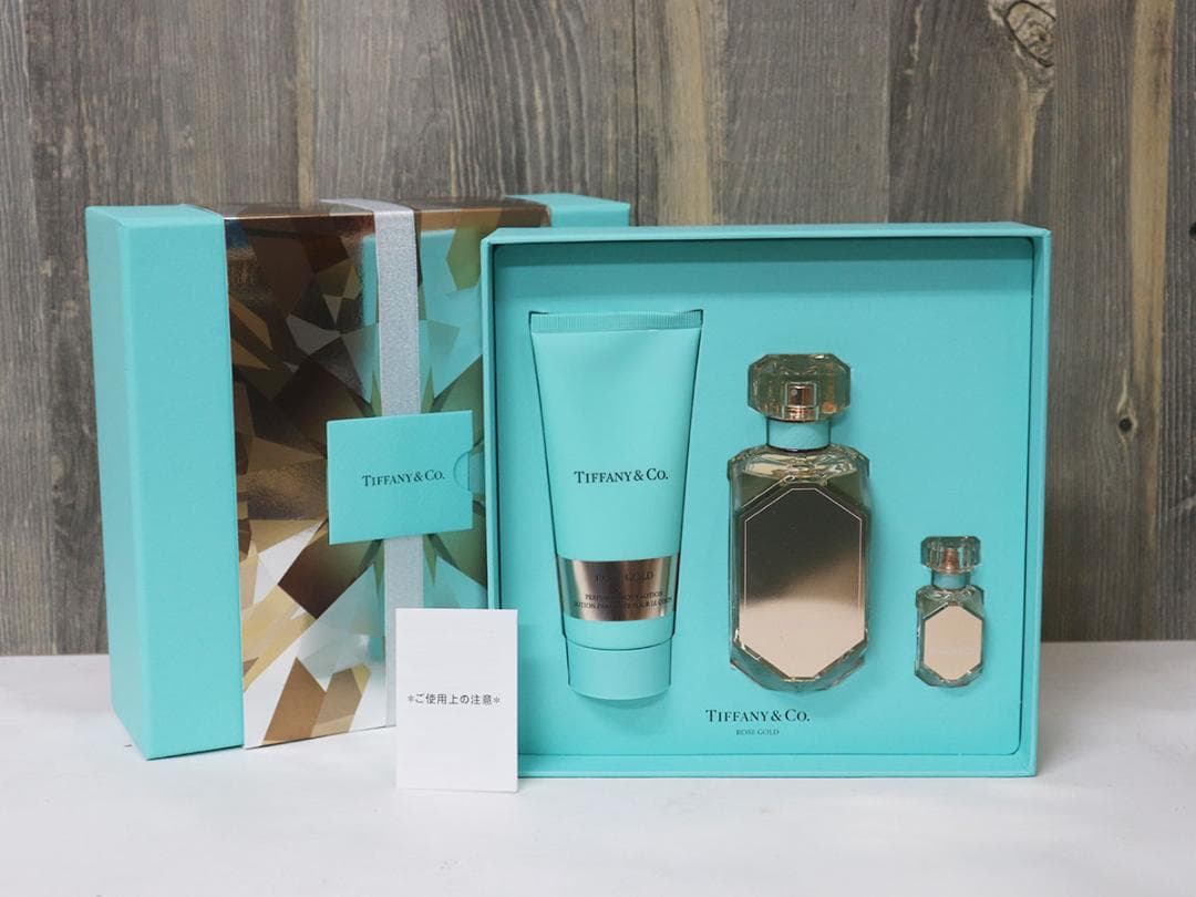 ティファニー　ローズ ゴールド コフレセット　3点セット
