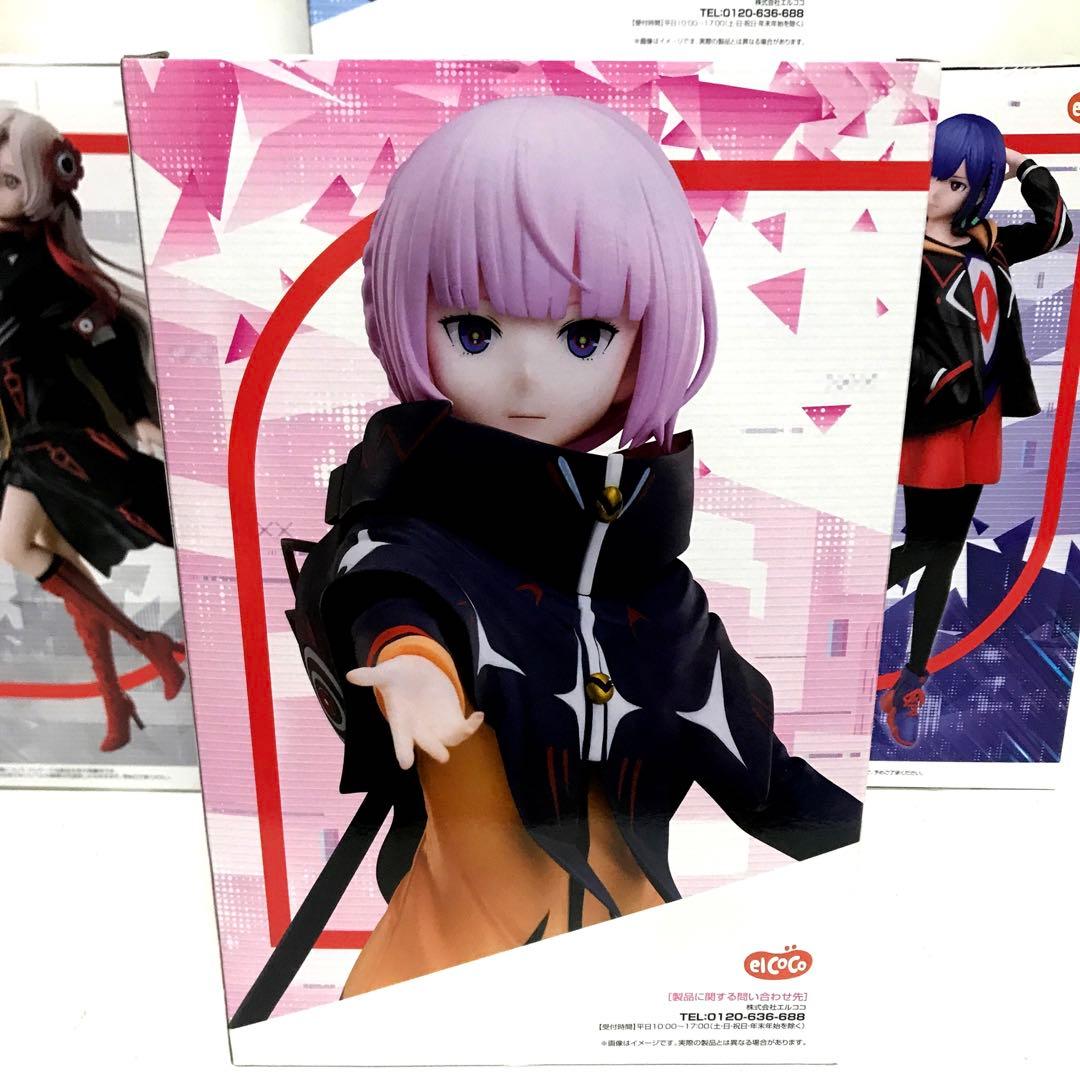 ラウンドワン限定 神椿市建設中。1/7スケールフィギュア フルコンプ