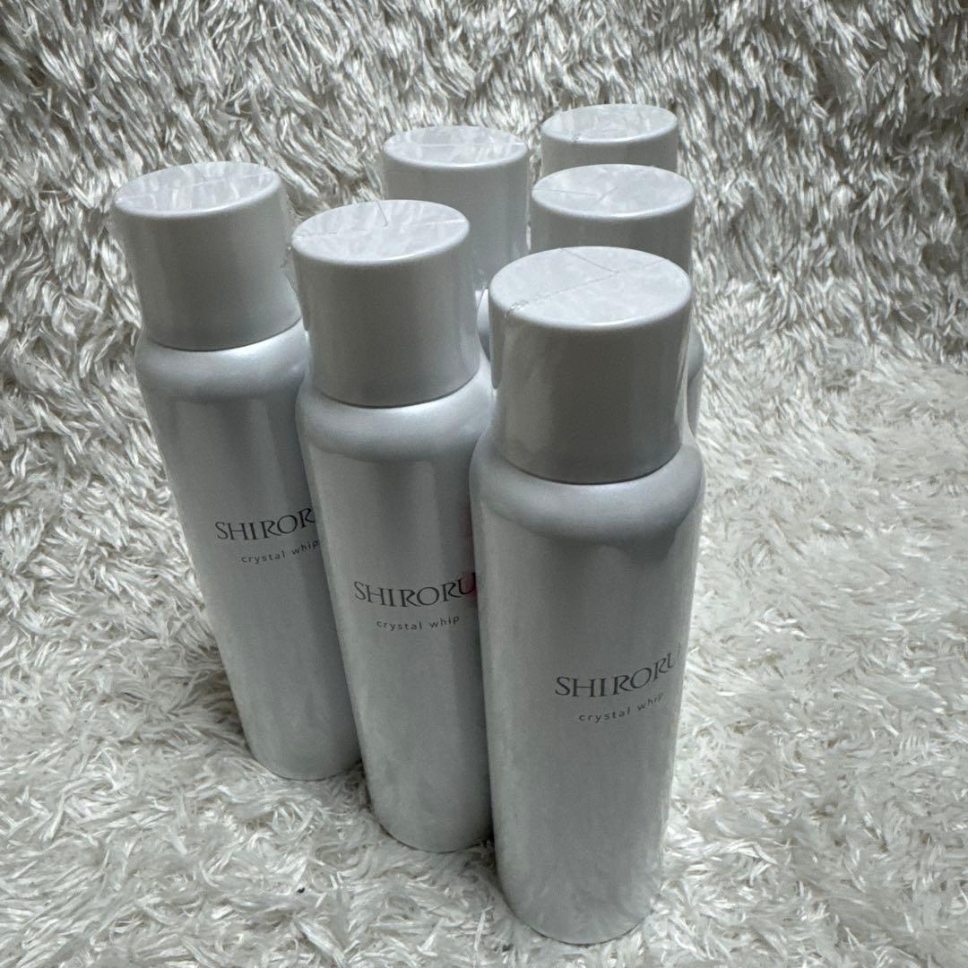 ゆ*ん様 新品未開封 SHIRORU クリスタルホイップ 120g×6本炭酸