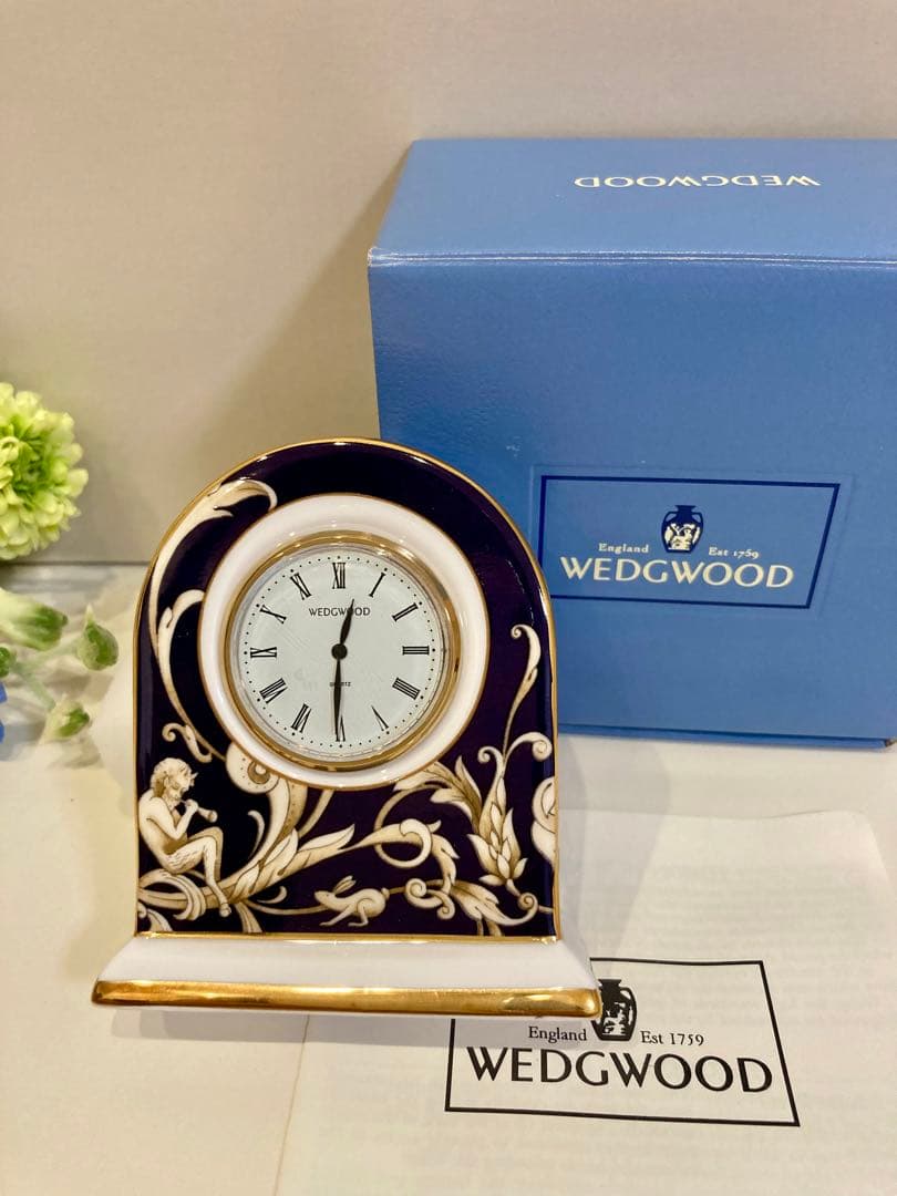 新品　ウェッジウッド　コーヌコピア　時計　動作確認済み　 ウェッジウッドWEDGWOOD コーヌコピア ティー カップ＆ソーサー