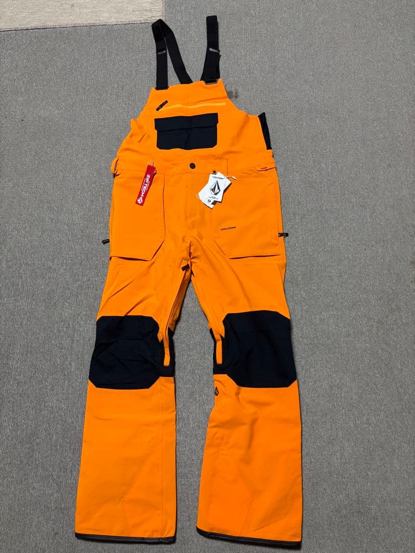 【新品未使用】VOLCOMスノーボードビブパンツ VOLCOM（ボルコム） ビブパンツ メンズ スノーウェア ROAN BIB OVERALL