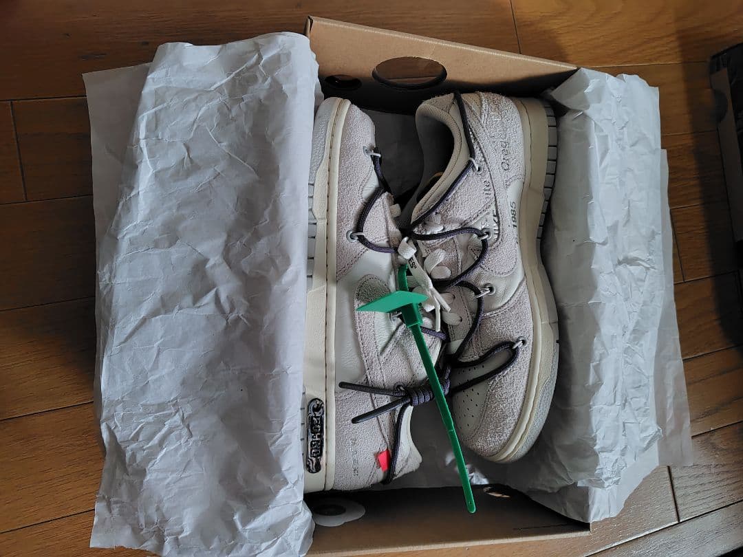 ナイキ　OFF―WHITE-NIKEDUNKLOW 1 OF 50\