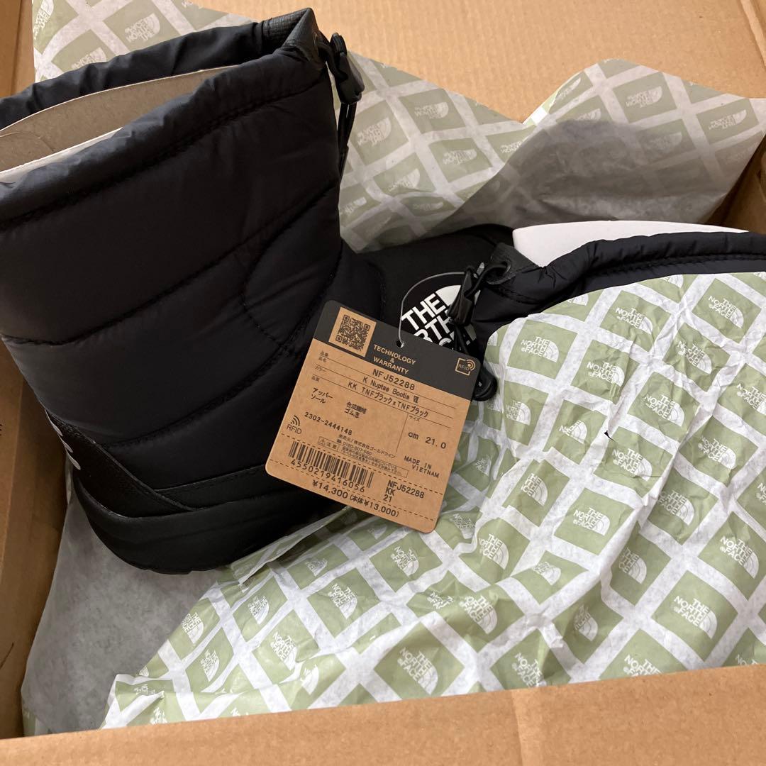 ノースフェイス　キッズ　ブーツ　21cm