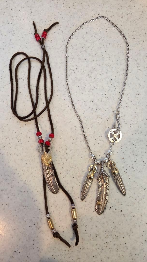 タディ&キング　フェザーネックレスセット ★お値下げ可能★