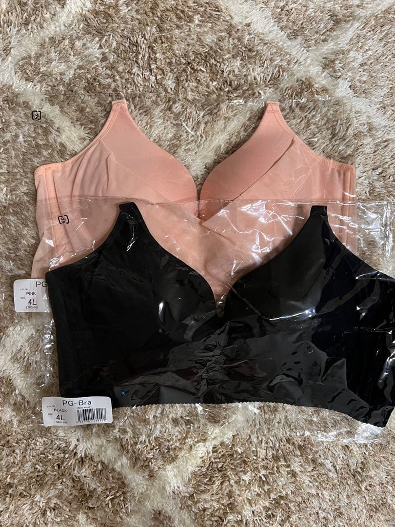 【PGブラ】ピンク　ノンワイヤー　4L　新品未使用　正規品 ナイトブラ Amazon | 【公式】PGブラ ノンワイヤー(ピージーブラ) ナイトブラ 24