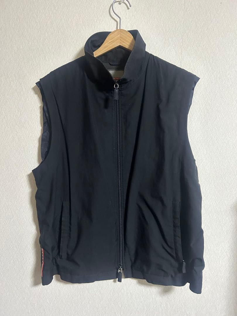 prada sports 90s ベスト PRADA - PRADA SPORT 1999aw ベスト ネイビー 90sの通販 by ken's shop