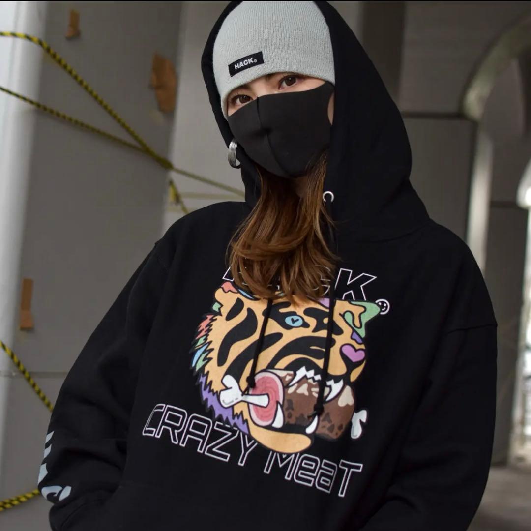 HACK【コラボパーカー】CRAZY MEATサバイバルゲーム、サバゲー