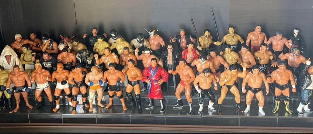 プロレス　格闘技　フィギュア49体セット　【新日・PRIDE 他】 2026年最新】pride 格闘技フィギュアの人気アイテム - メルカリ