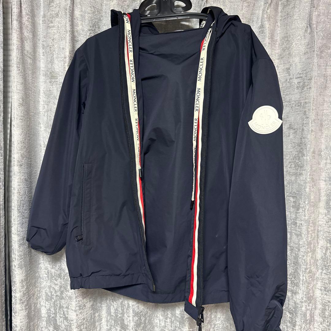 Moncler モンクレール ウインドブレーカー　紺　サイズ1 中古・古着通販】MONCLER (モンクレール) ウインドブレーカー ブルー