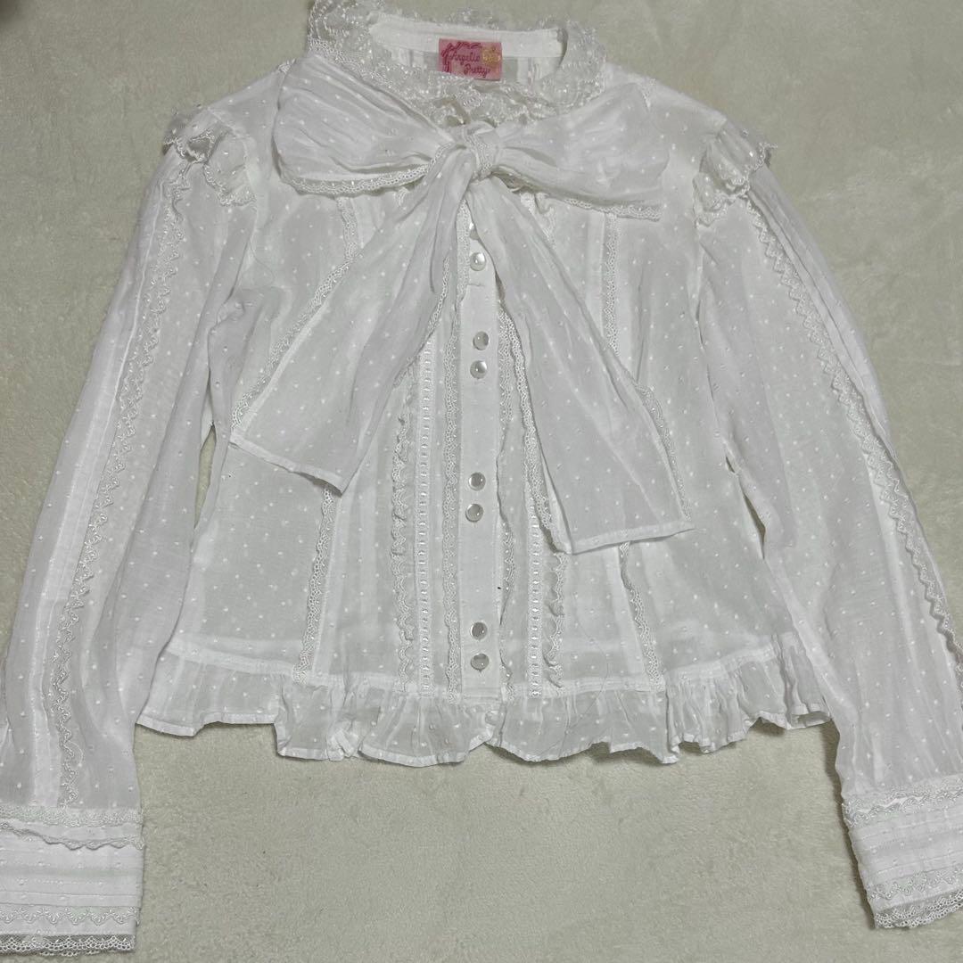 Angelic Pretty ブラウス 初期タグ 旧タグ Angelic Pretty - アンジェリックプリティ初期布タグビンテージ新品