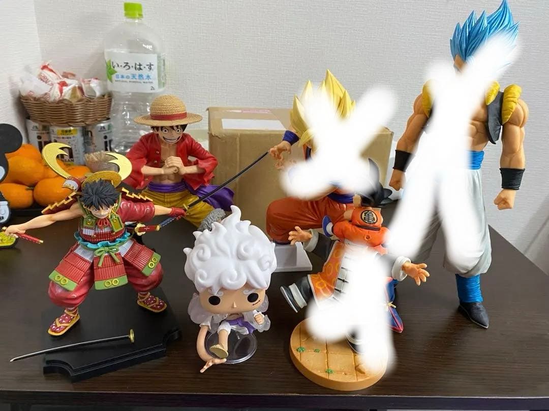 ワンピース ルフィサムライフィギュア　ドラゴンボールフィギュア FIG]モンキー・D・ルフィ(悟空スタイル) ドラゴンボールZ×ONE PIECE