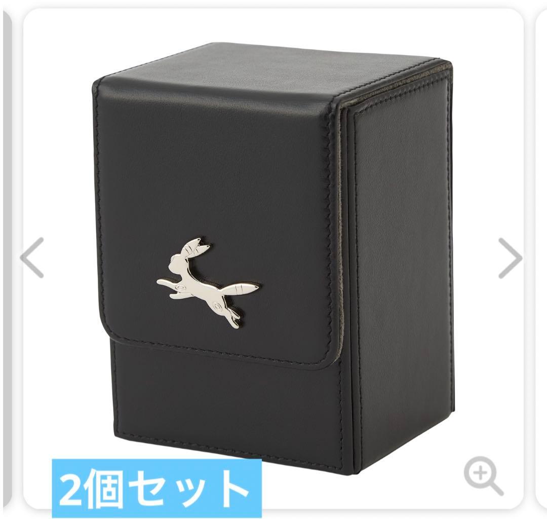 ポケモンカードゲーム 本革フリップデッキケース ピカチュウ