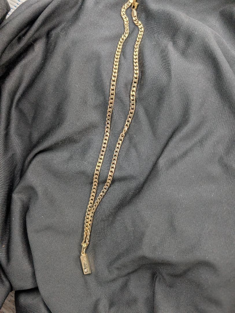 喜平ネックレス　33グラム　8面ダブル　 ダイヤ入りトップ付き 01cd00859006c738a881bef083c105