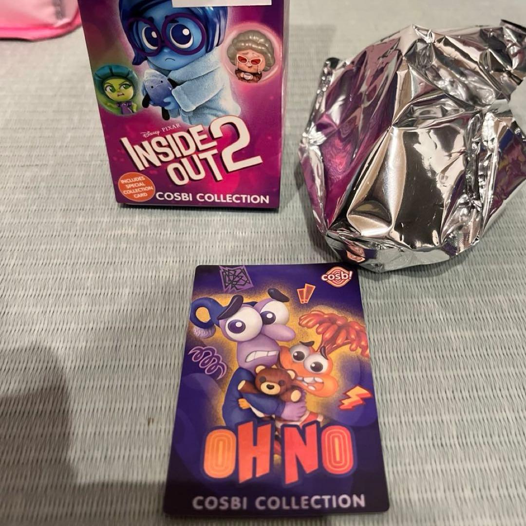 インサイドヘッド2 コスビ フィギュア ビビリ シンパイ シークレット