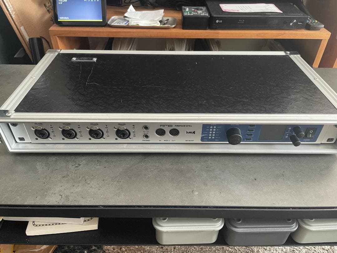 【期間限定値下げ中】RME Fireface UFX+ ARMORハードケース RME Fireface UCXのハードケースをARMORで作ってもらった | 音響・映像