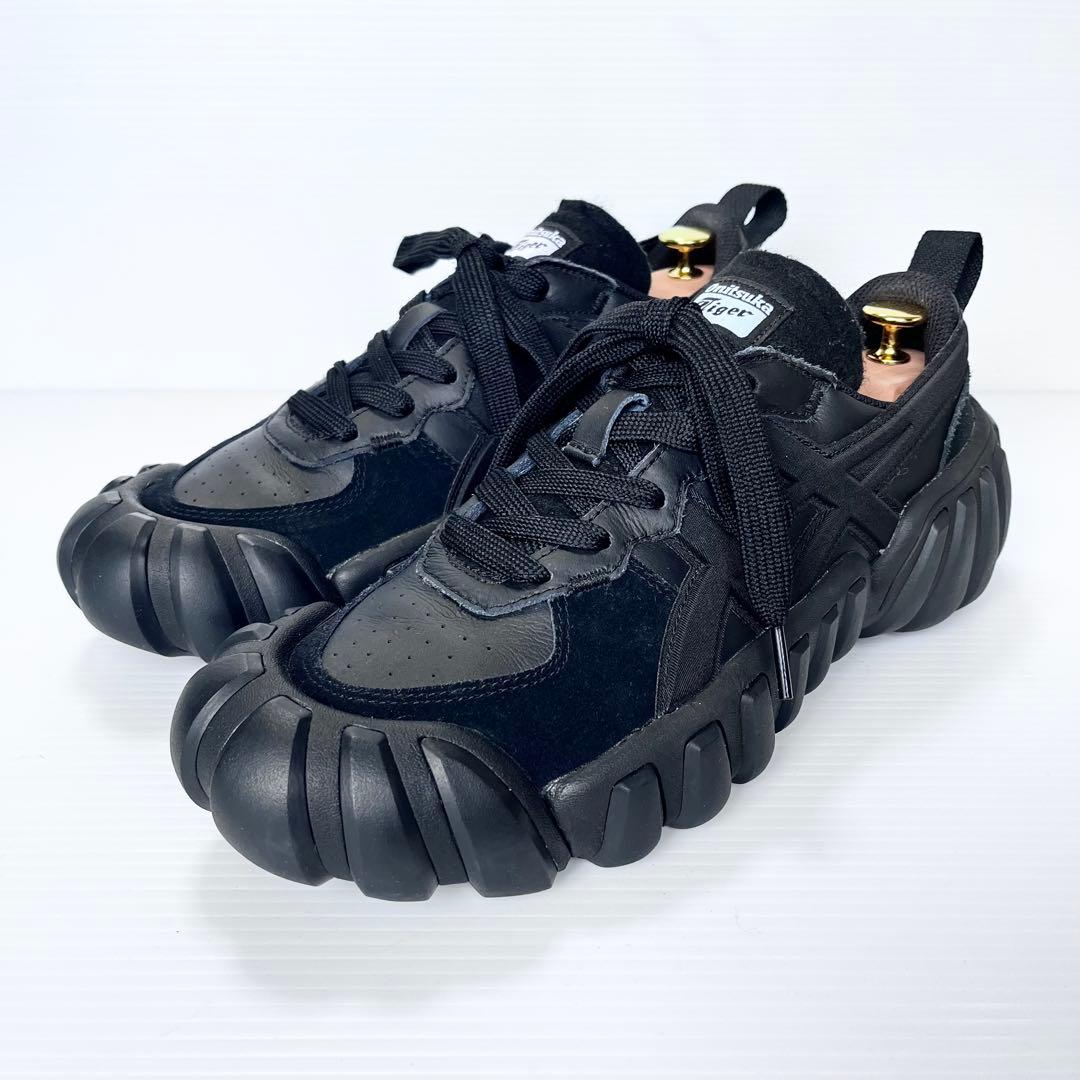 極美品✨ オニツカタイガー デンティグレ LS オールブラック 28cm