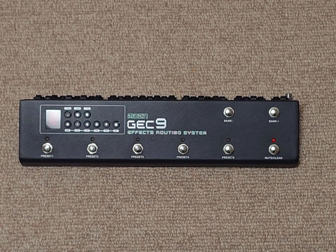 GEC9 エフェクトルーティングシステム Moen GEC9 2nd Edition 9ループ プログラマブルスイッチャー(6直列、3