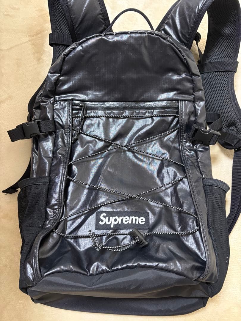 Supreme ブラックリュック　バックパック