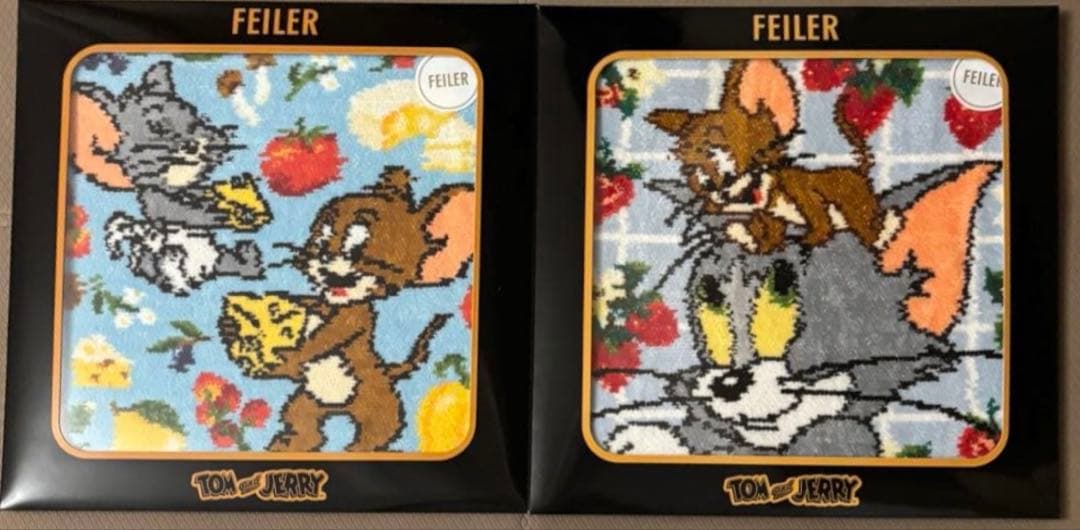 FEILER トムとジェリー タオル 2枚セット