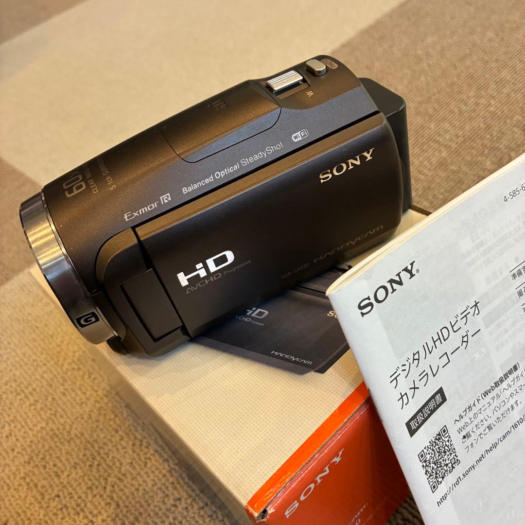 ✨超美品✨SONY ビデオカメラ（HDR-CX680）