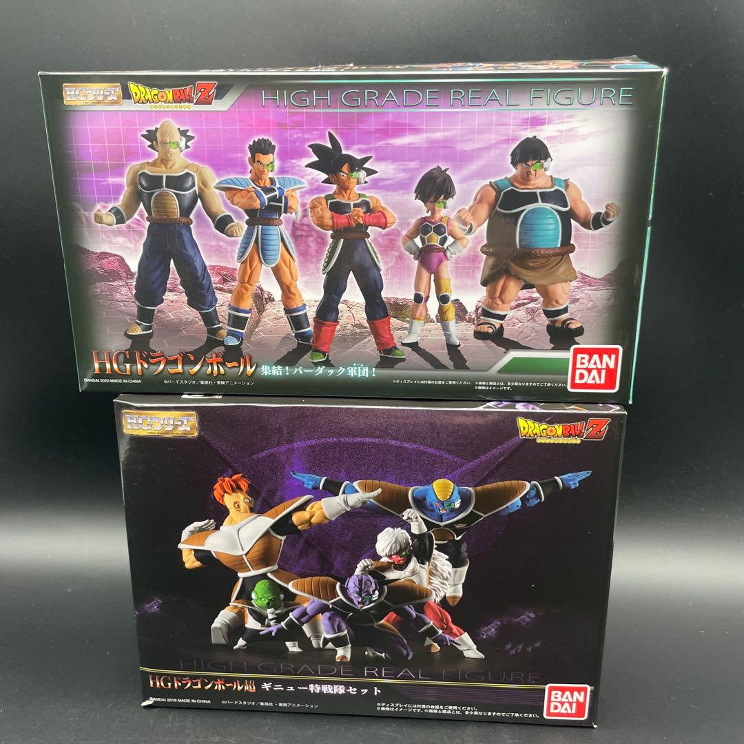 ◯ドラゴンボール HG ギニュー特戦隊セット 集結！バーダック軍団