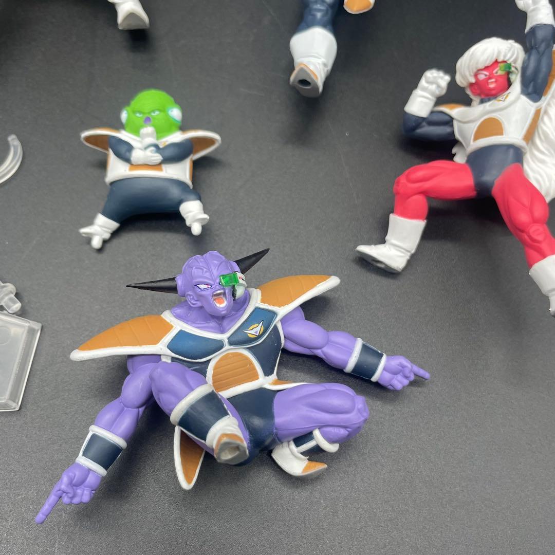 ◯ドラゴンボール HG ギニュー特戦隊セット 集結！バーダック軍団