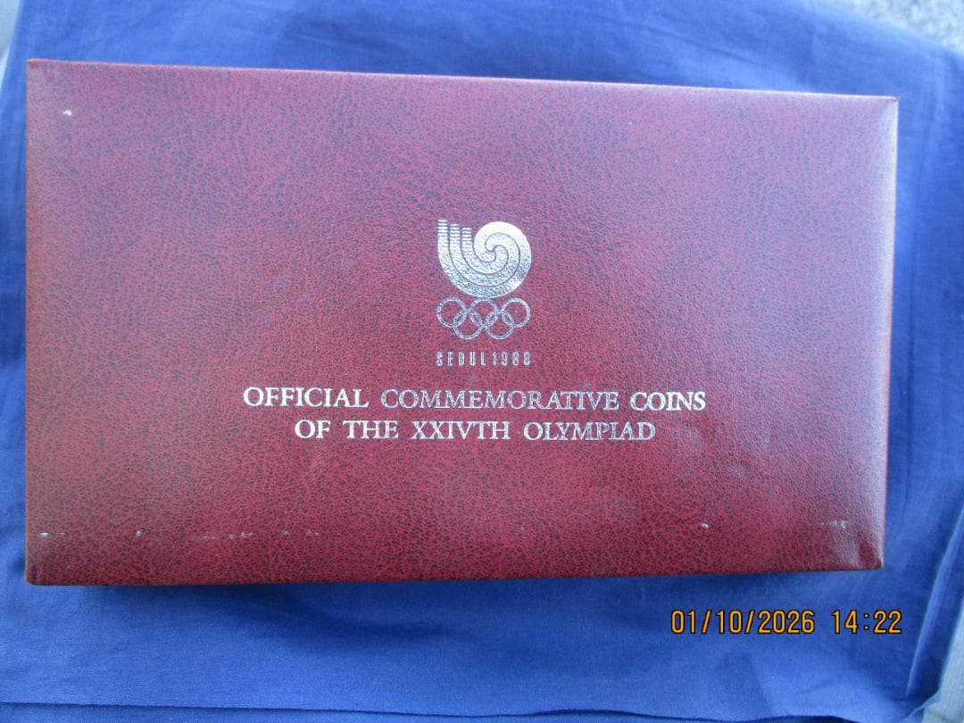 韓国　ソウル1988オリンピック記念硬貨セット　プルーフ 韓国】ソウルオリンピック記念プルーフ 5枚組 1988［C-0000023