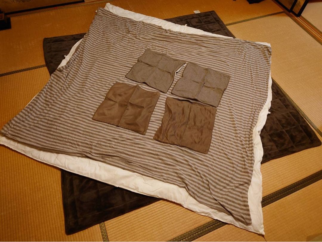 無印良品　こたつ布団、こたつ布団カバー、こたつ敷き布団