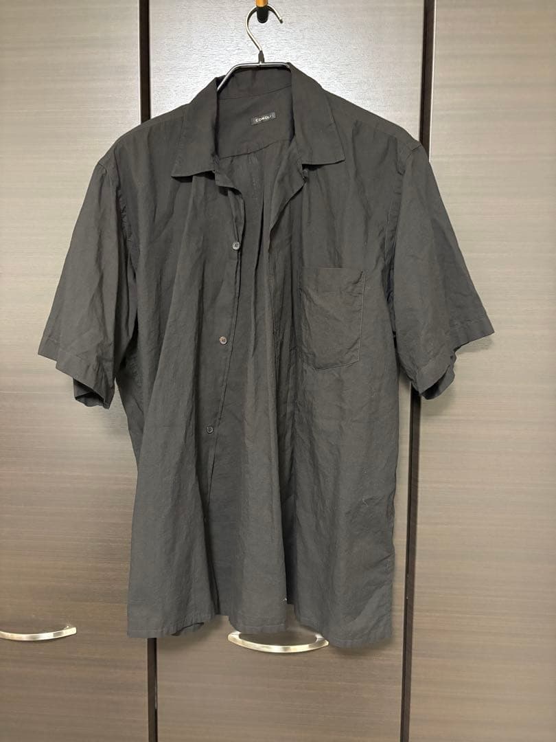 comoli KHADI 半袖シャツ　size2 25ss