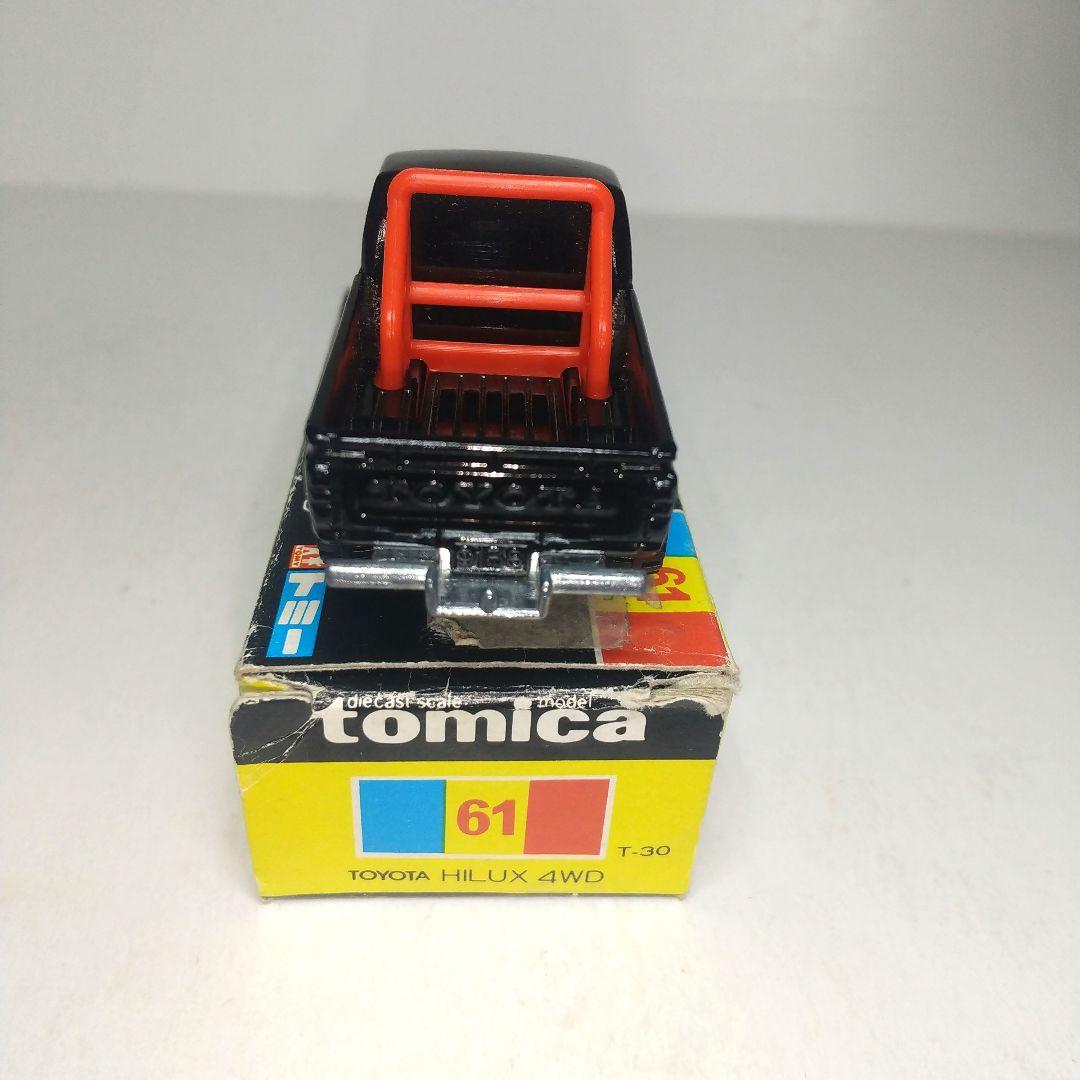 3292)トミカ 黒箱 日本製 トヨタ ハイラックス 4WD - メルカリ