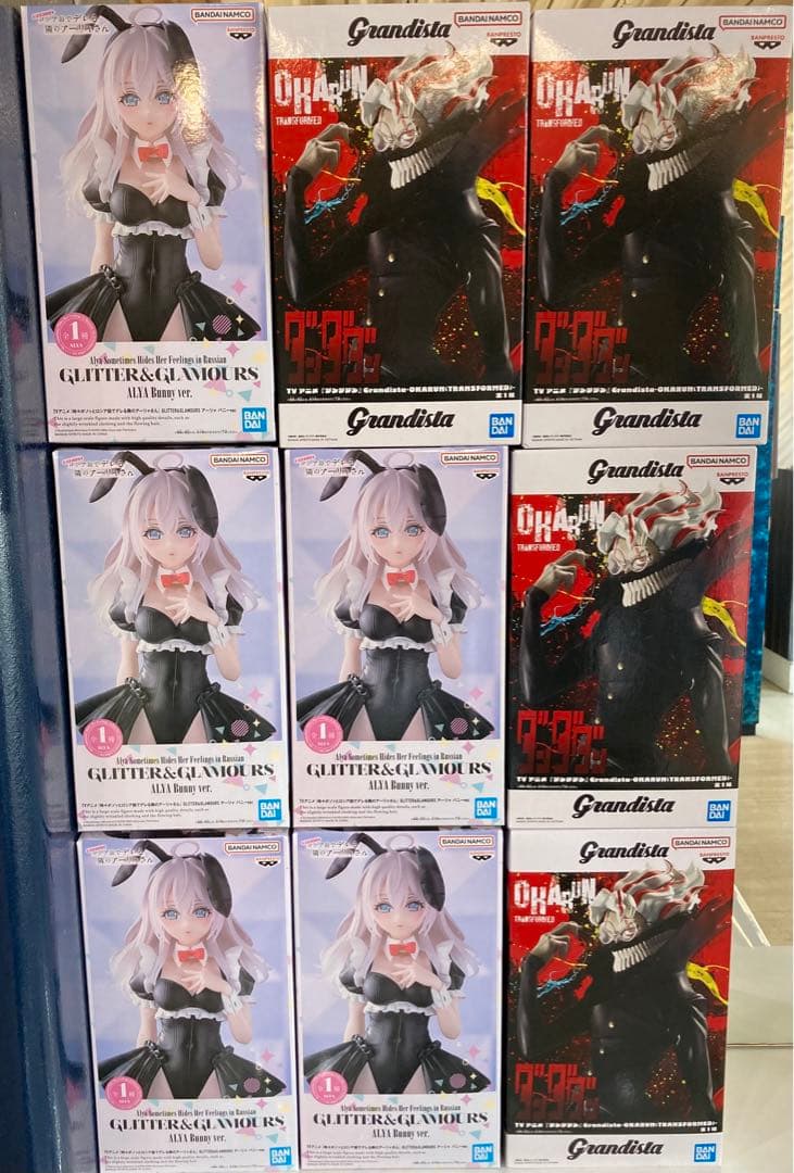 ⭐️最終価格⭐️プライズフィギュア9体⭐️アーリャ5体オカルン4体まとめ売り⭐️