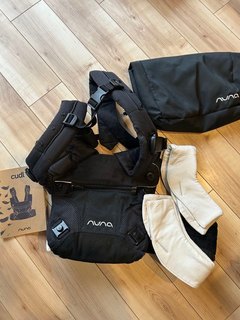 NUNA CUDL ブラック 抱っこ紐 cudl_lp | 【公式】nuna online shop ｜日本国内公式オンラインショップ
