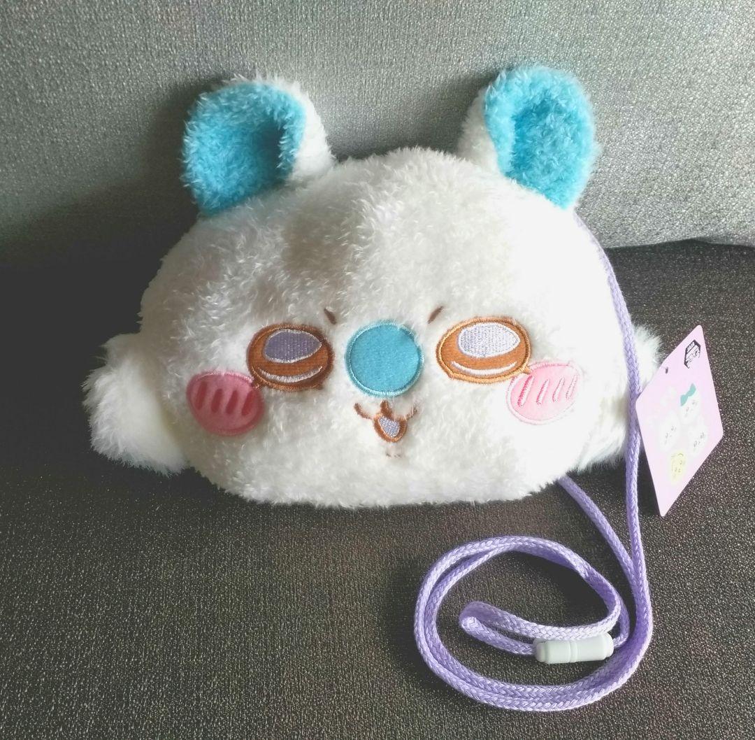 ちいかわ モモンガ ふわふわフェイスポシェット ショルダーバッグ