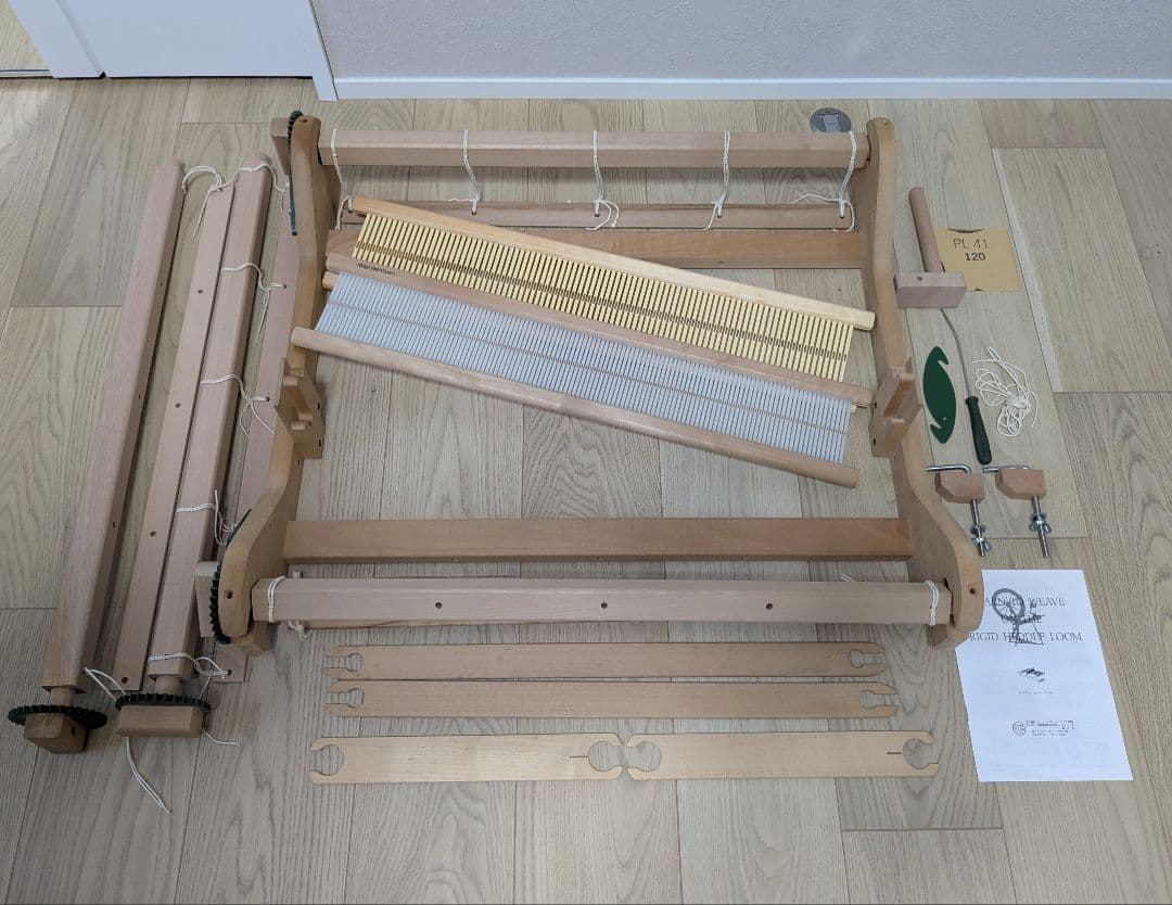 アシュフォード リジッドへドル60cm 卓上手織り機