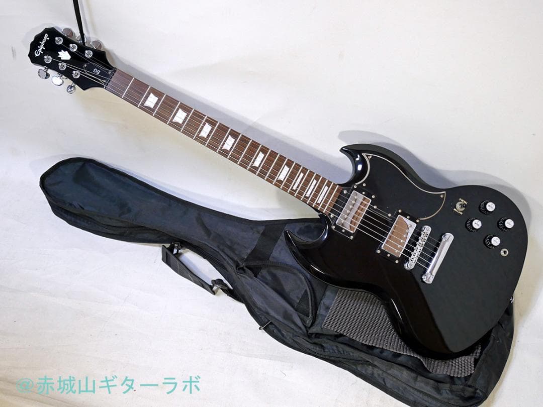 Epiphone G-400 BK 2007年韓国製★ソフトGIGケース付