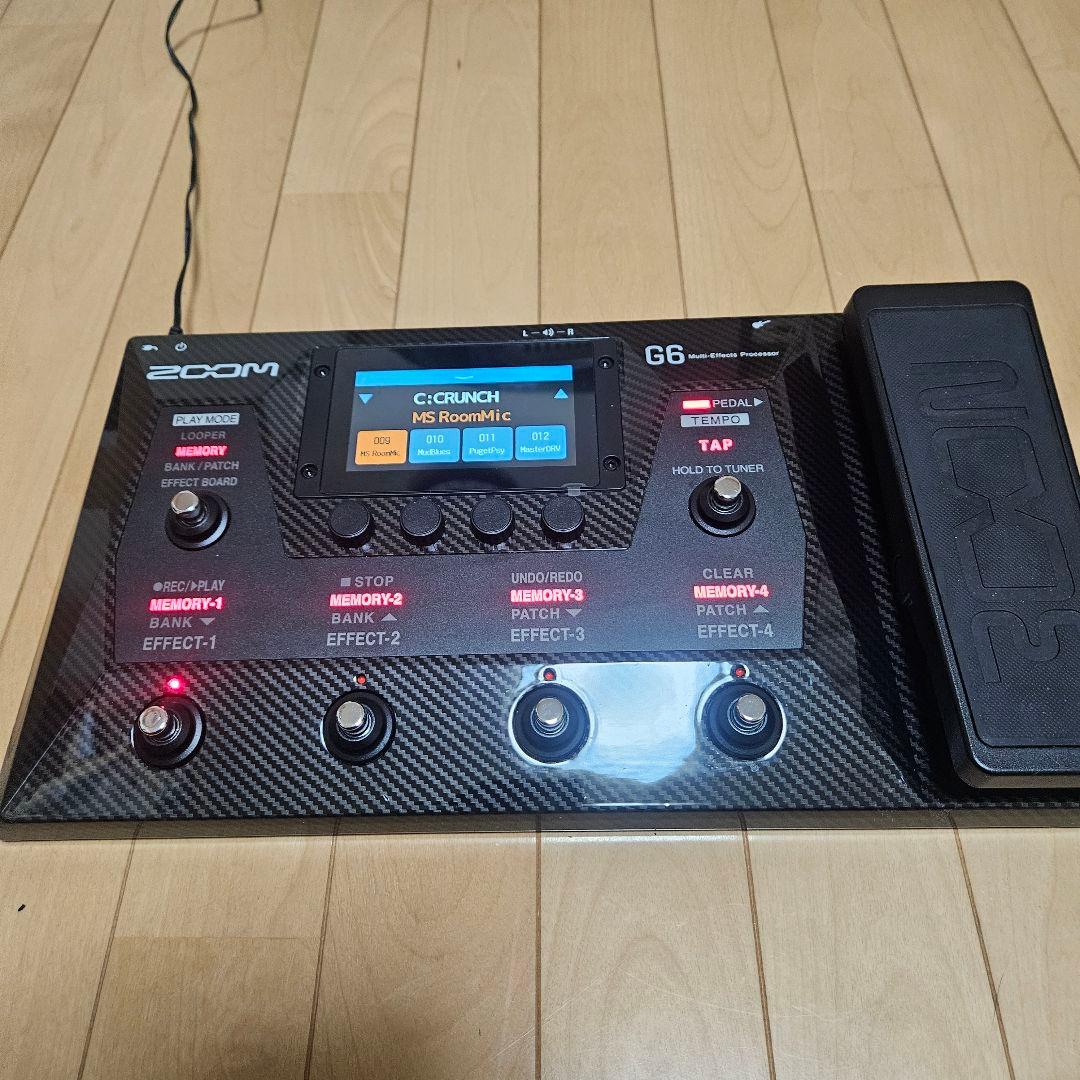 ZOOM G6 ギターエフェクター