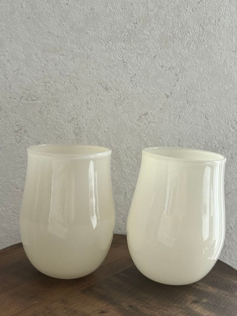 黒川登紀子 アイボリーグラス 2個セット 未使用品 黒川登紀子 グラス(黒川登紀子) – 煎茶堂東京オンライン