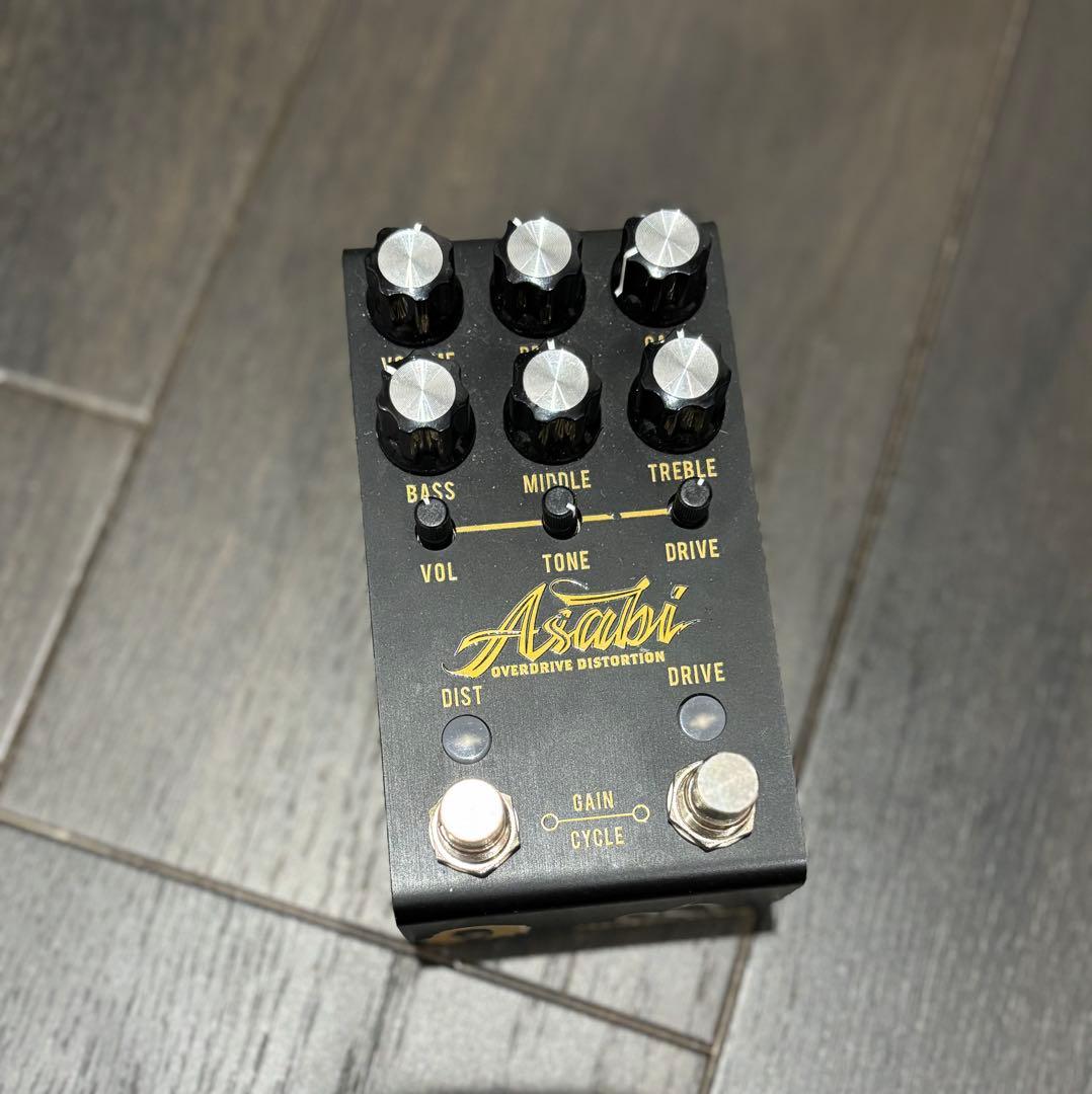 Asabi Overdrive Distortion ギターエフェクター