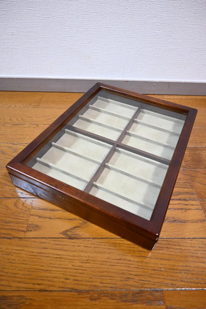 豊岡クラフト　ウォッチケース　蓋つき　美品