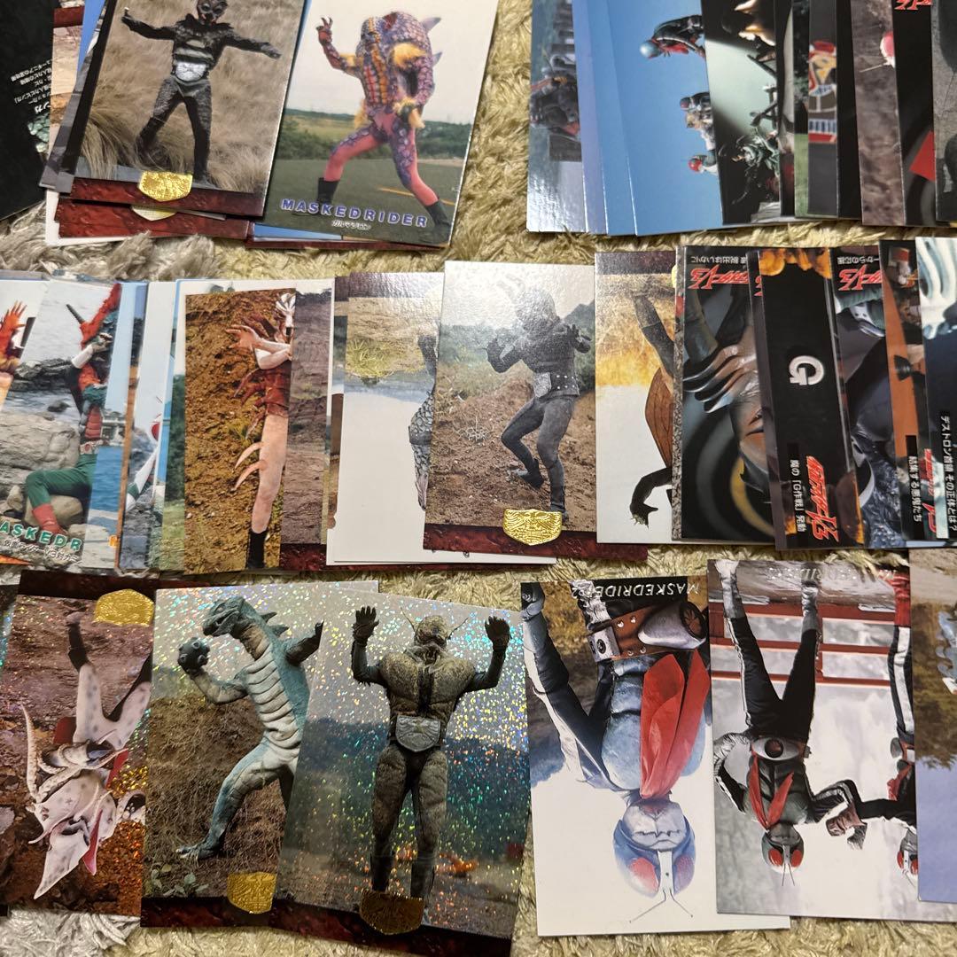 仮面ライダー アマダ トレーディングコレクション 600枚以上【5486